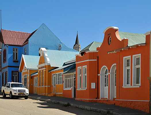 Luederitz colorful Houses
